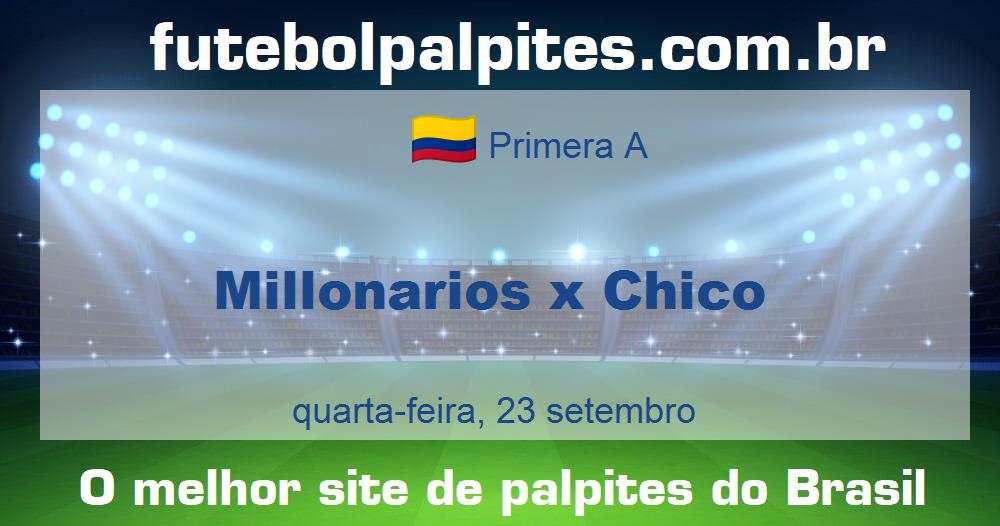 Millonarios x Chico Millonarios x Chico