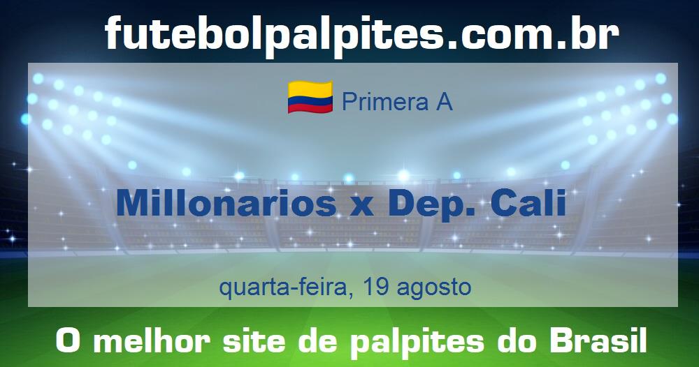 Millonarios x Dep. Cali Millonarios x Dep. Cali