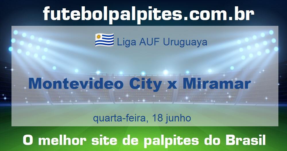 Montevideo City x Miramar Montevideo City x Miramar