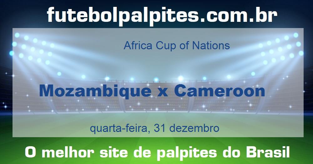 Mozambique x Cameroon Mozambique x Cameroon