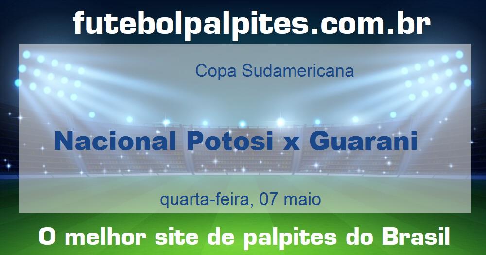 Nacional Potosi x Guarani Nacional Potosi x Guarani