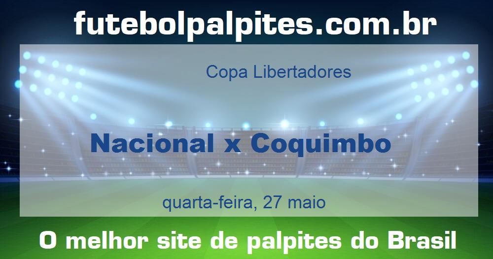 Nacional x Coquimbo