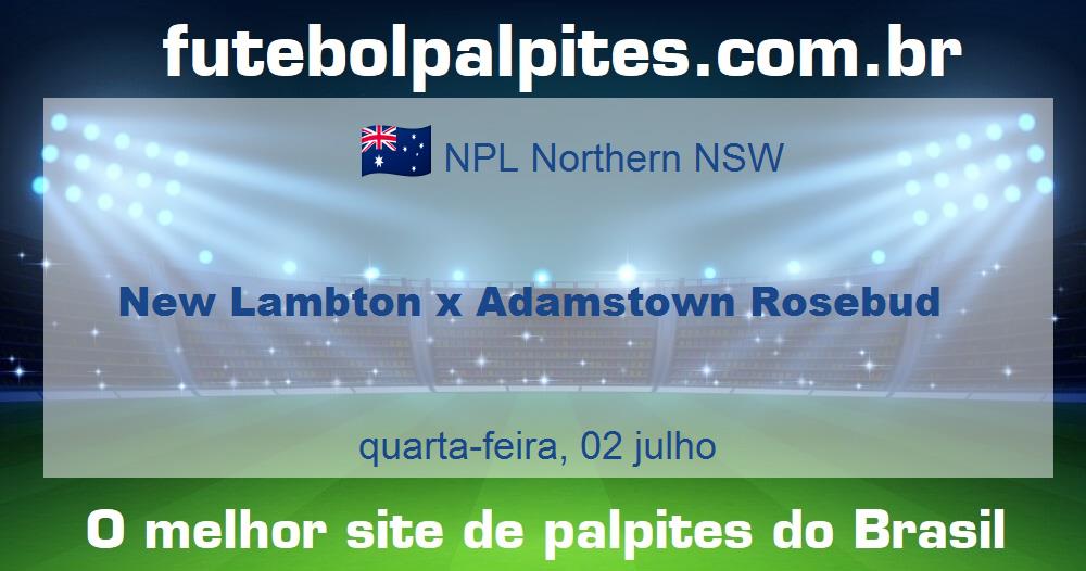 New Lambton x Adamstown Rosebud New Lambton x Adamstown Rosebud