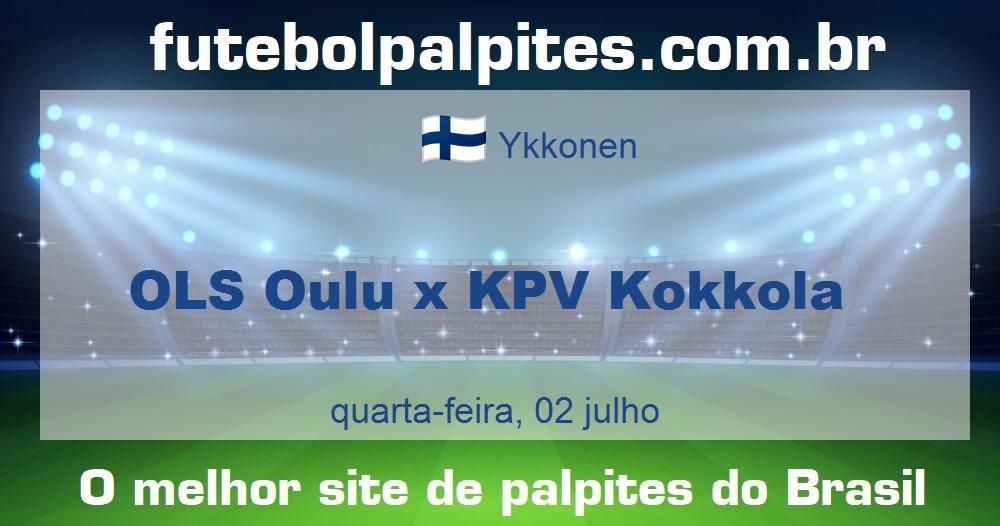 OLS Oulu x KPV Kokkola OLS Oulu x KPV Kokkola