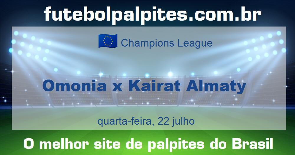 Omonia x Kairat Almaty Omonia x Kairat Almaty