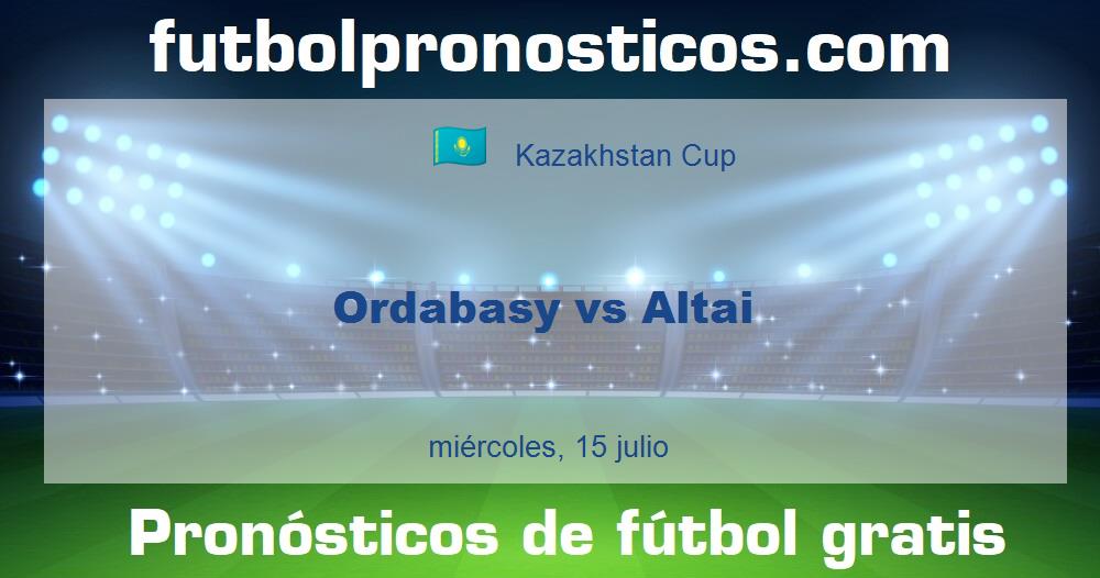 Ordabasy vs Altai