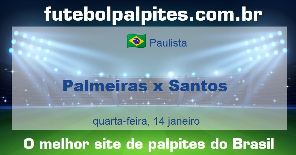 Palmeiras x Santos