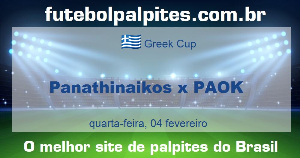 Panathinaikos x PAOK