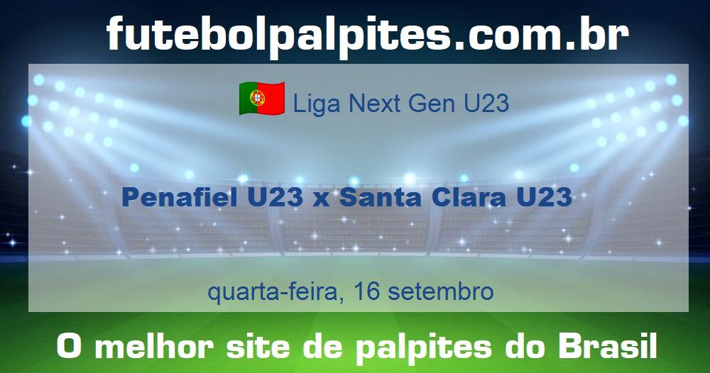 Penafiel U23 x Santa Clara U23