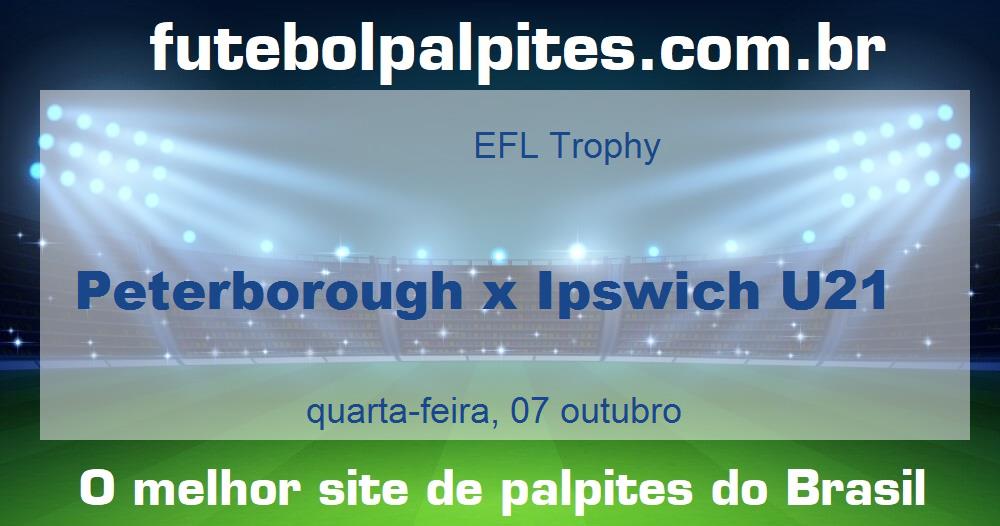 Peterborough x Ipswich U21