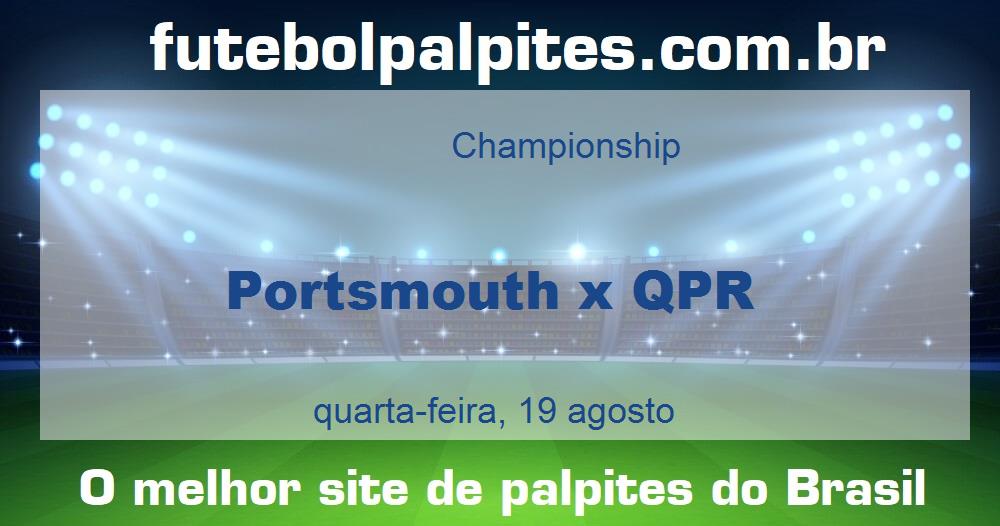 Portsmouth x QPR Portsmouth x QPR