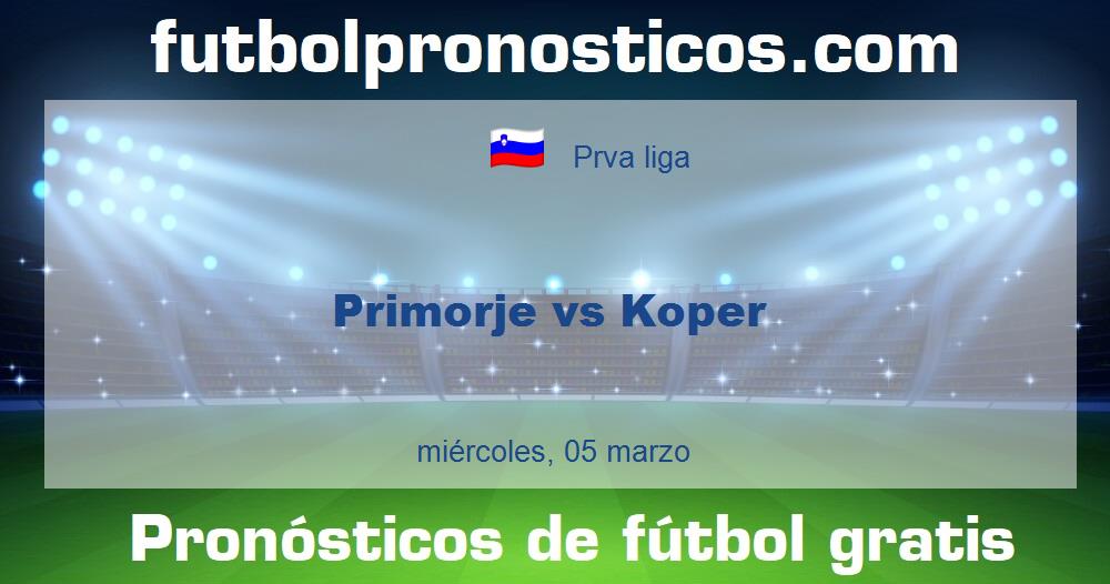 Primorje vs Koper Primorje vs Koper