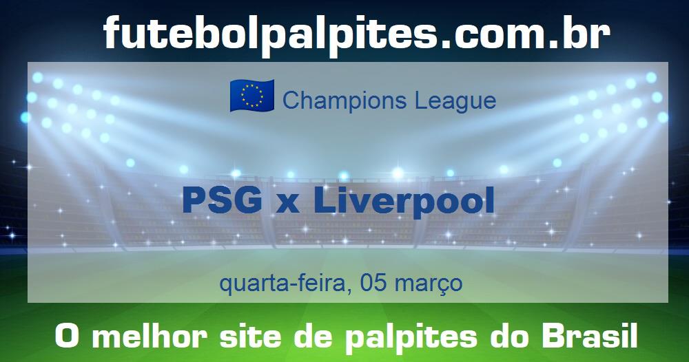 PSG x Liverpool PSG x Liverpool