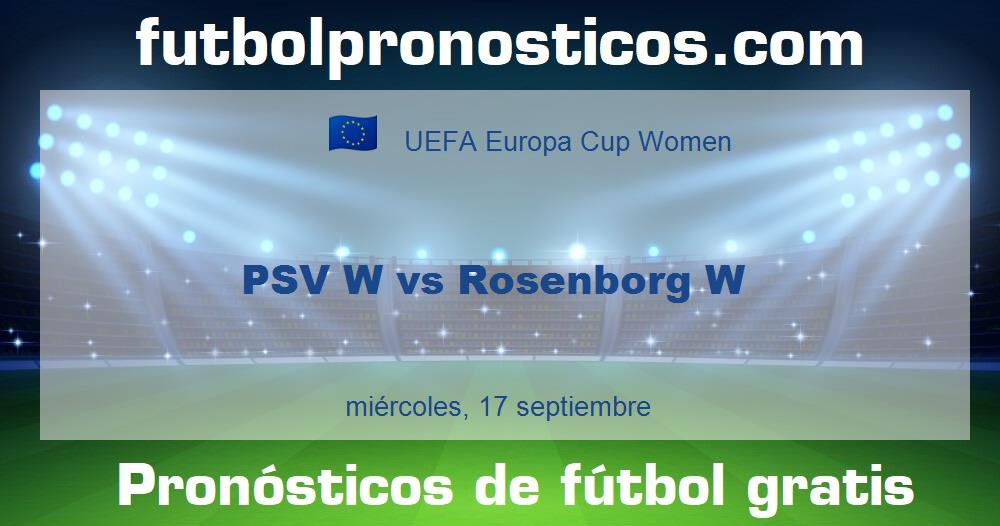 PSV W vs Rosenborg W