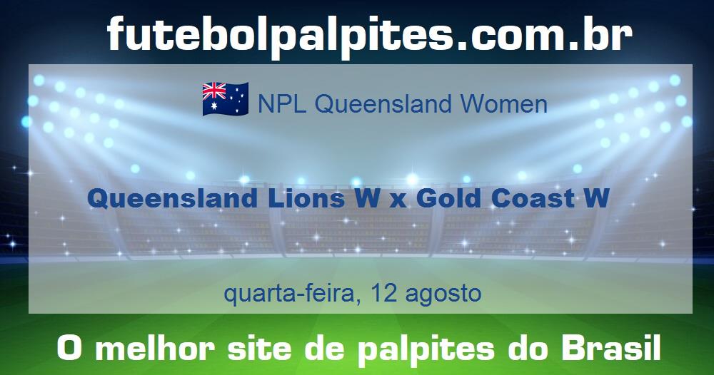 Queensland Lions W x Gold Coast W Queensland Lions W x Gold Coast W