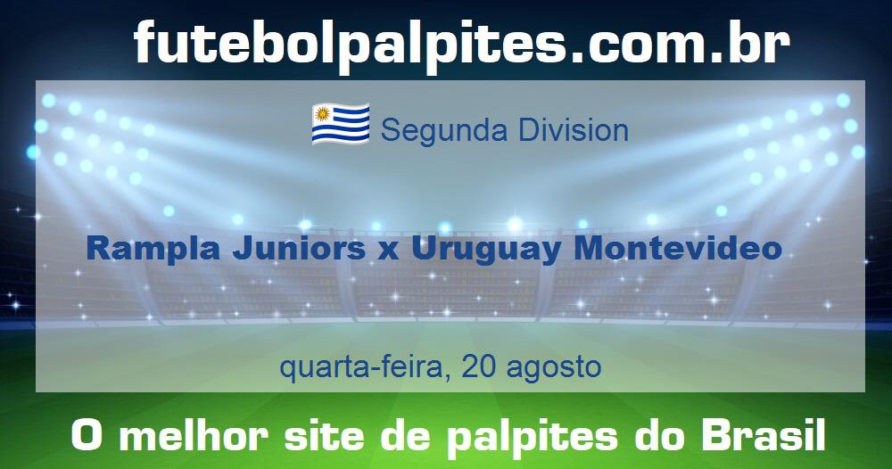 Rampla Juniors x Uruguay Montevideo