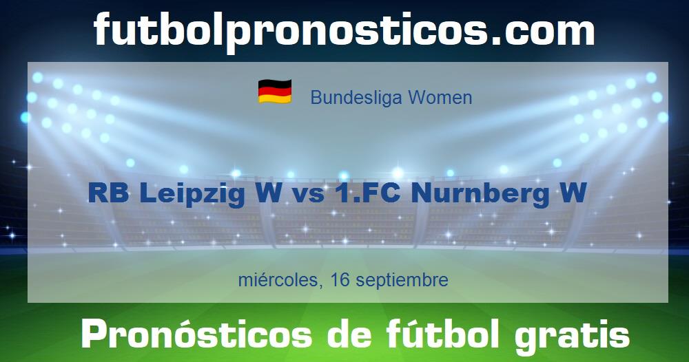 RB Leipzig W vs 1.FC Nurnberg W