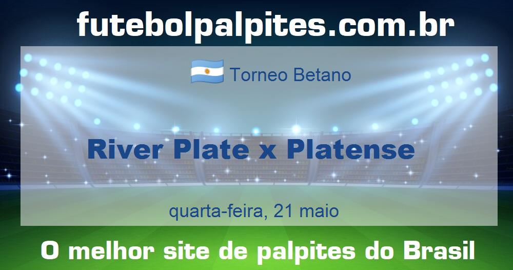 River Plate x Platense River Plate x Platense