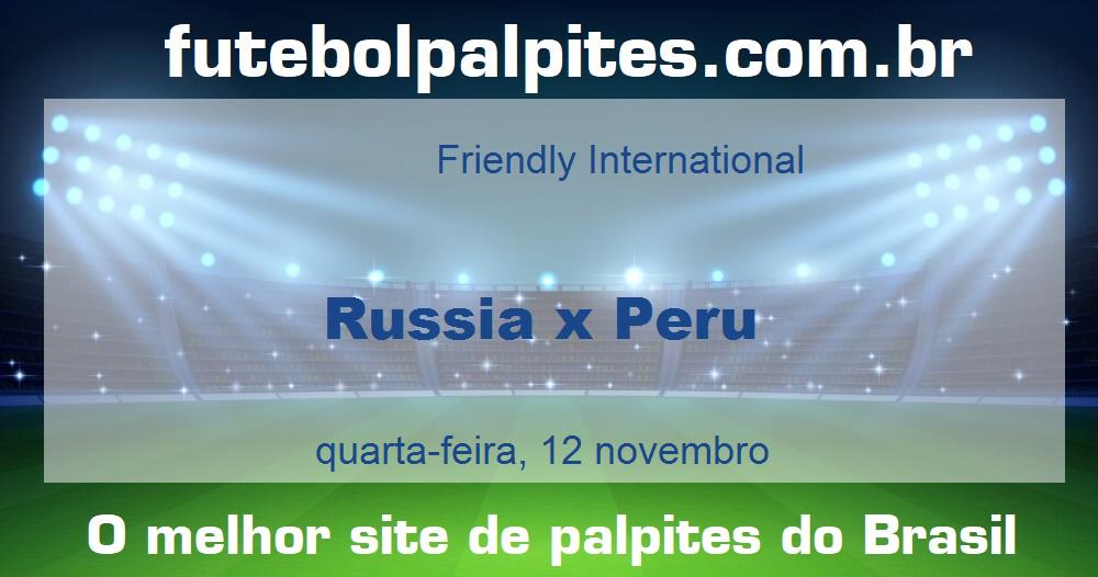 Russia x Peru