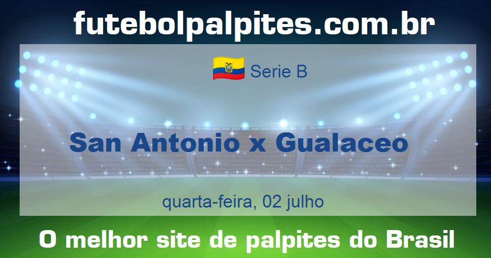 San Antonio x Gualaceo San Antonio x Gualaceo