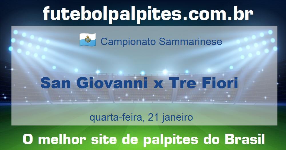 San Giovanni x Tre Fiori