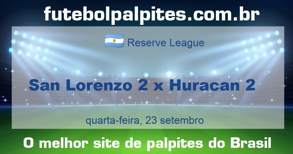 San Lorenzo 2 x Huracan 2 San Lorenzo 2 x Huracan 2