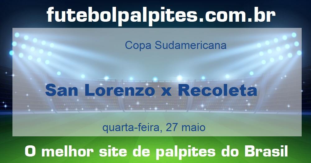 San Lorenzo x Recoleta San Lorenzo x Recoleta