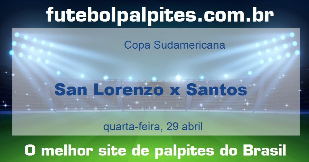 San Lorenzo x Santos