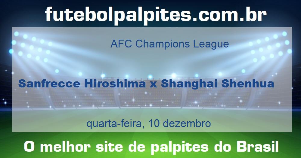 Sanfrecce Hiroshima x Shanghai Shenhua