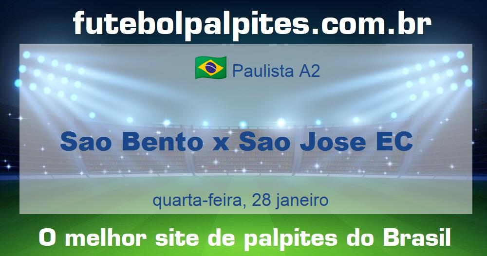 Sao Bento x Sao Jose EC