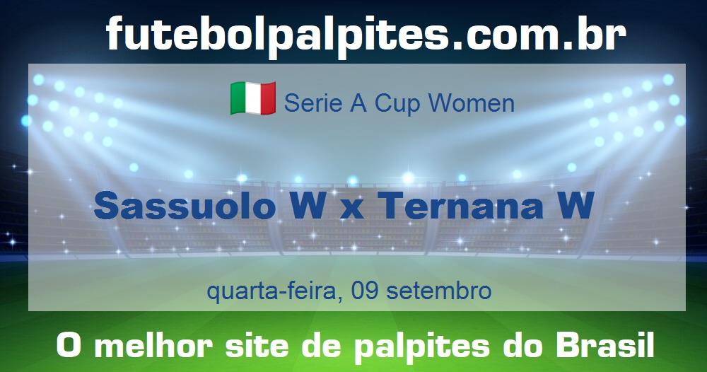 Sassuolo W x Ternana W Sassuolo W x Ternana W