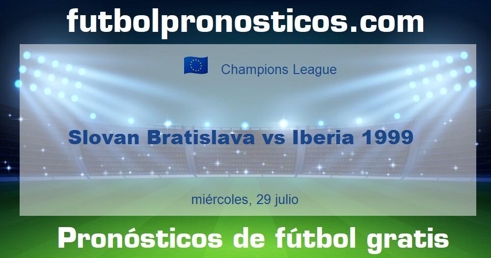 Slovan Bratislava vs Iberia 1999