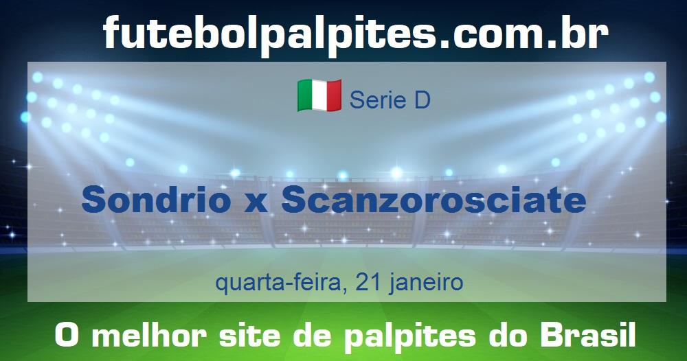 Sondrio x Scanzorosciate