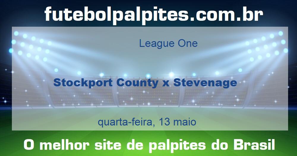 Stockport County x Stevenage
