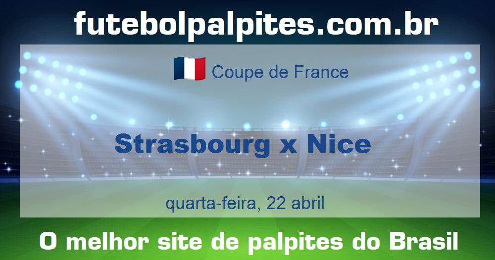 Strasbourg x Nice