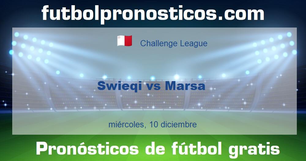 Swieqi vs Marsa Swieqi vs Marsa