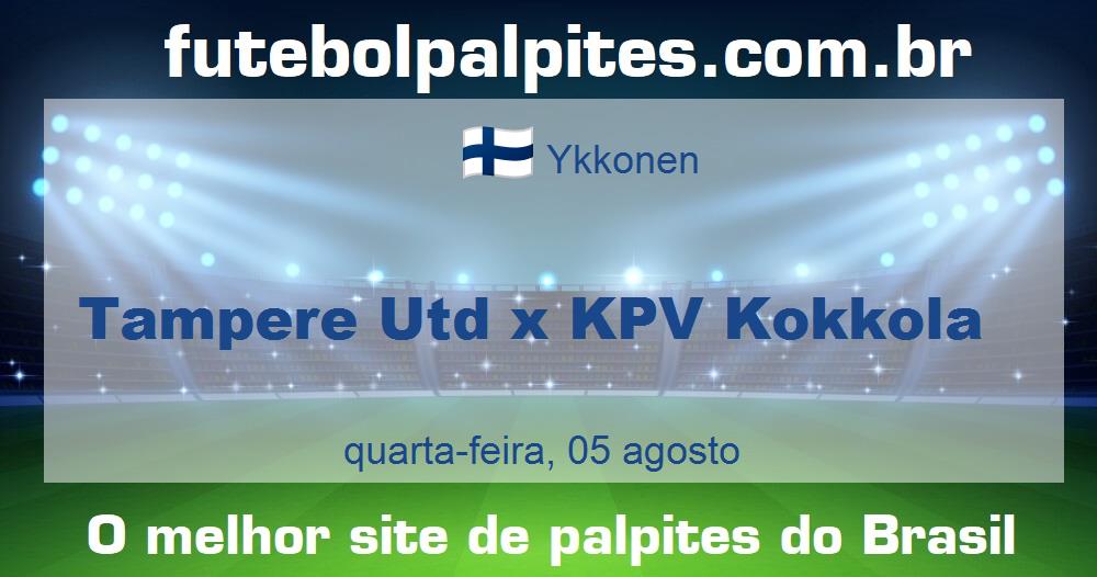 Tampere Utd x KPV Kokkola Tampere Utd x KPV Kokkola