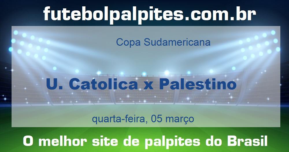 U. Catolica x Palestino