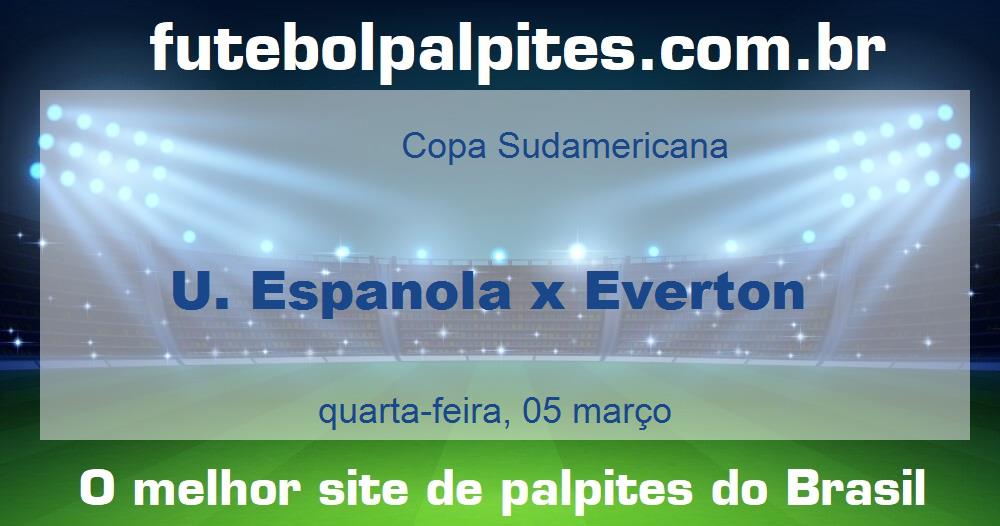 U. Espanola x Everton