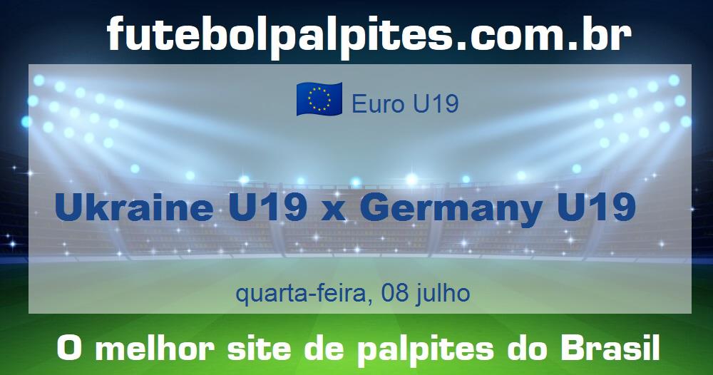 Ukraine U19 x Germany U19 Ukraine U19 x Germany U19