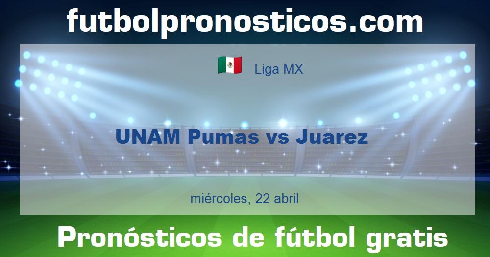 UNAM Pumas vs Juarez