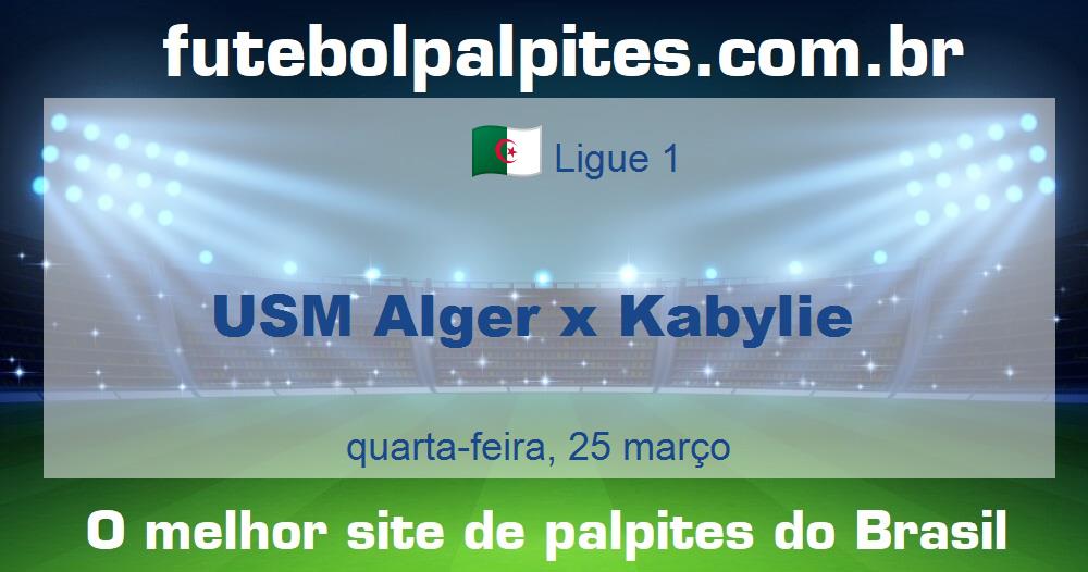 USM Alger x Kabylie