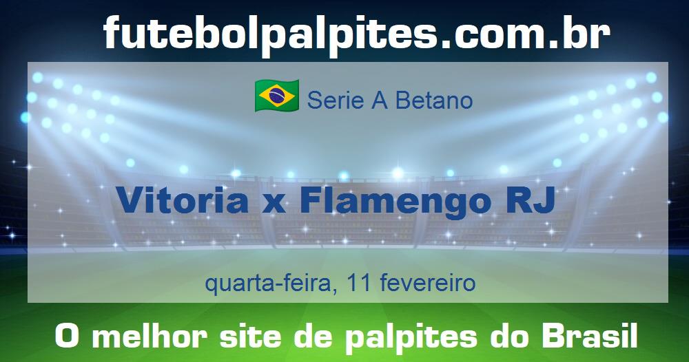 Vitoria x Flamengo RJ