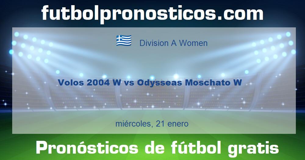 Volos 2004 W vs Odysseas Moschato W