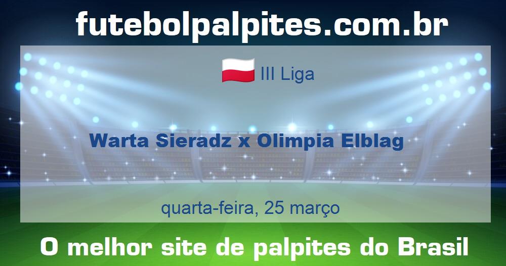 Warta Sieradz x Olimpia Elblag