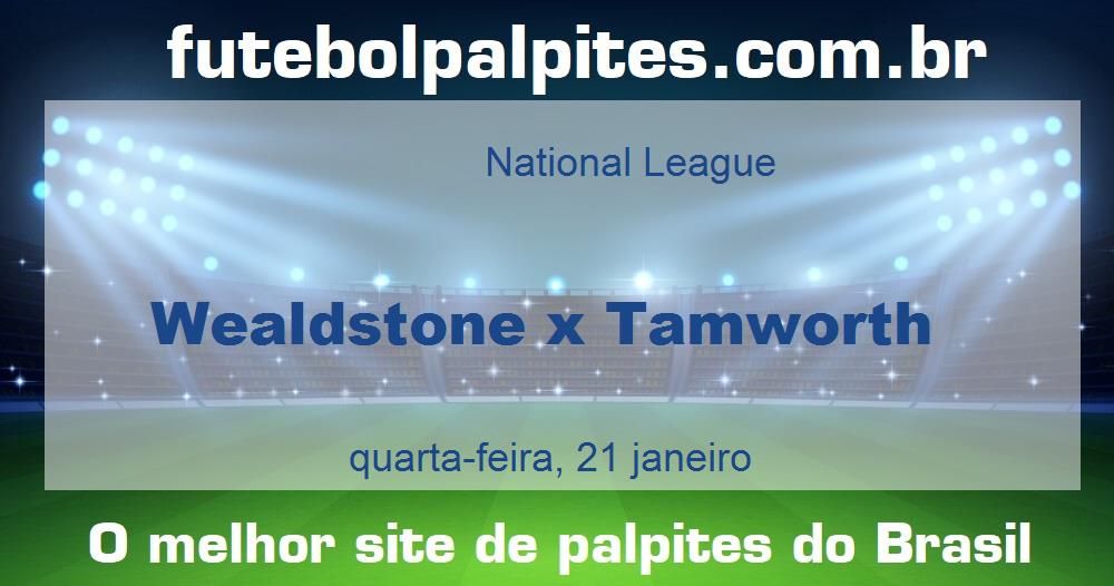 Wealdstone x Tamworth