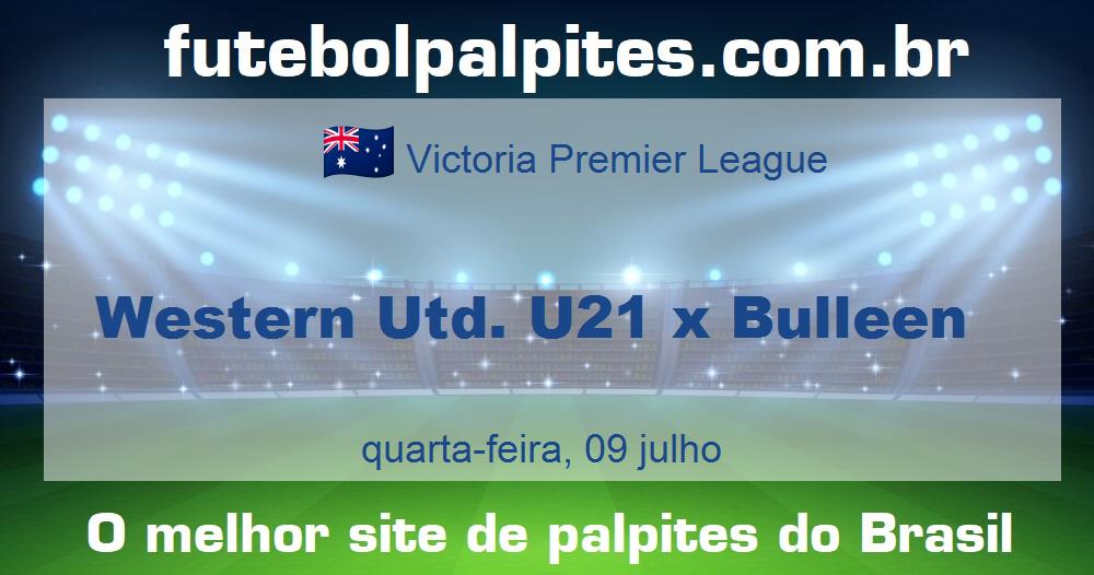 Western Utd. U21 x Bulleen
