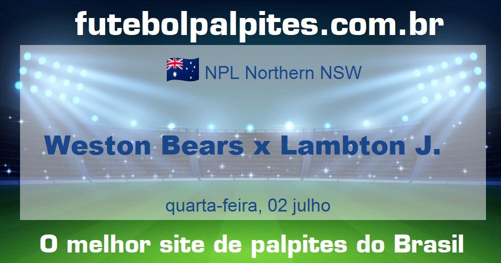 Weston Bears x Lambton J. Weston Bears x Lambton J.
