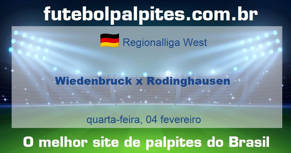 Wiedenbruck x Rodinghausen