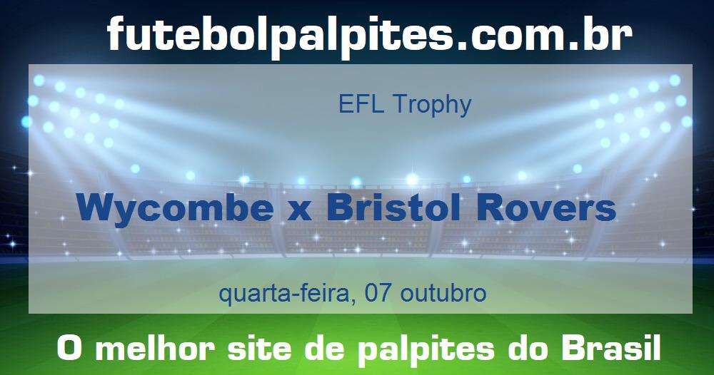 Wycombe x Bristol Rovers Wycombe x Bristol Rovers